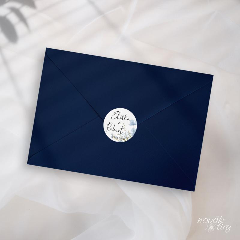 Svatební oznámení - lepík malý