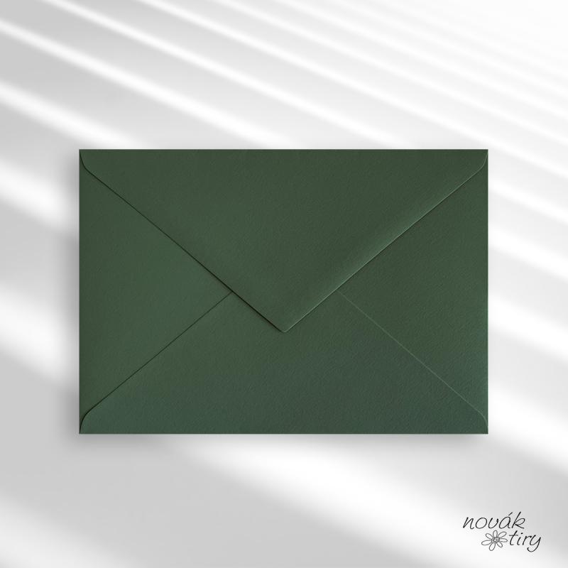 Svatební oznámení - obálky - Obálka barevná 8 Kč